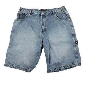 VTG Phat Farm Jean Shorts Size 38 Hip Hop Baggy Denim 90s Y2K